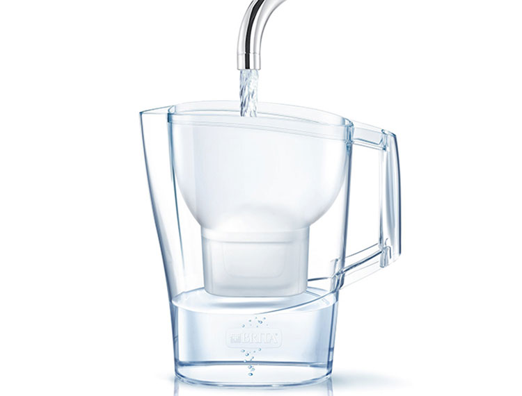 Bình Lọc Nước BRITA Aluna Cool White - 2.4L (Kèm Maxtra Plus)