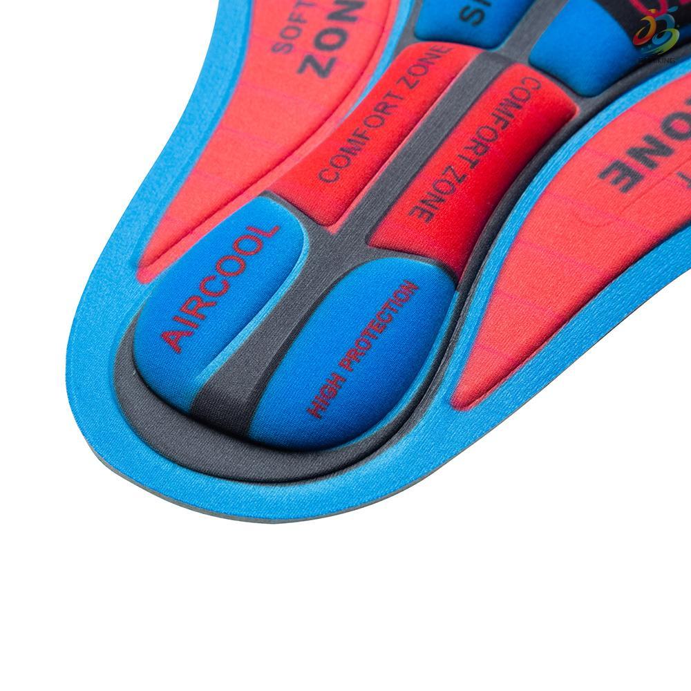 Quần Short Có Mút Đệm Dày Thoáng Khí Co Giãn Cho Nam Nữ Chạy Xe Đạp