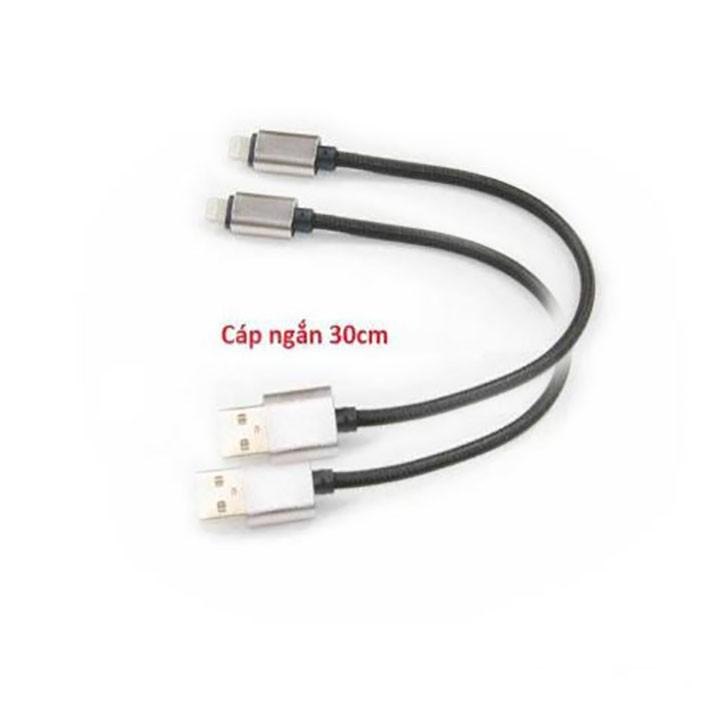 Cáp Sạc Dây Dù Ngắn 25 cm JH IPHONE - ANDROI - TYPE C