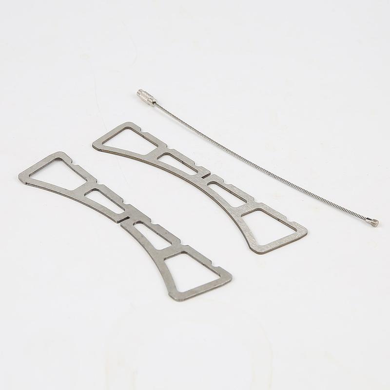 Thép bằng thép không gỉ giá gia dụng nhà bếp nồi nồi nồi nấu ăn Cắm trại dã ngoại đồ ăn thịt nướng