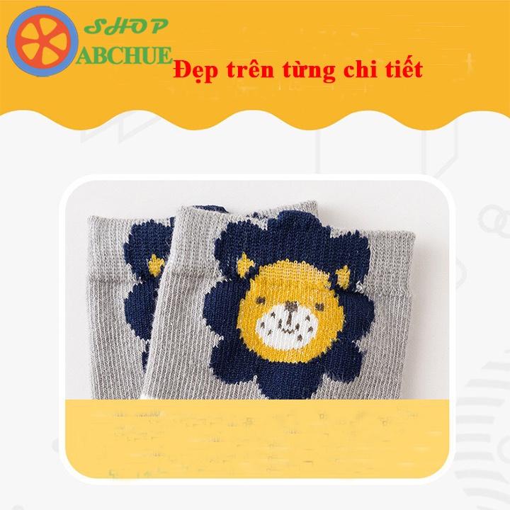 Tất Vớ Trẻ Em Minliu họa tiết đáng yêu Cho Bé Từ 1 – 12 Tuổi Chất Cotton Set 5 Đôi