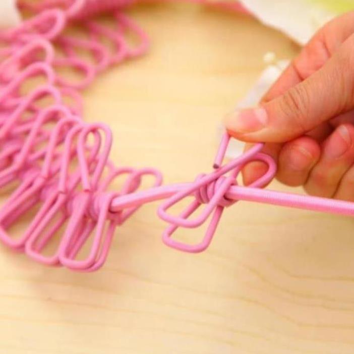 Dây phơi có kẹp sắt thông minh