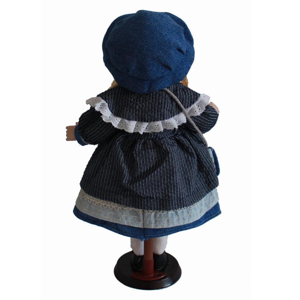 40cm Vintage Porcelain Doll Collectibles Model Crafts