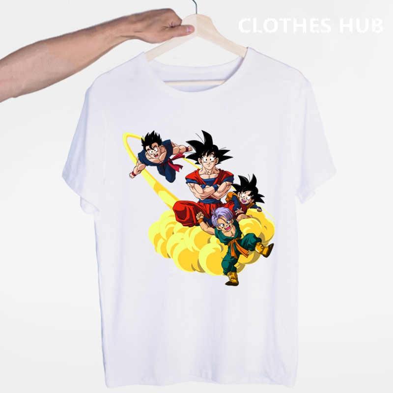 Áo phông ngắn tay in hình Harajuku Nhật Bản