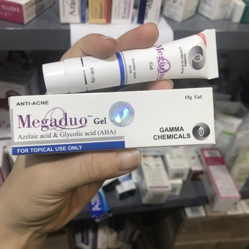 Megaduo Gel New AHA 15g hỗ trợ mụn ẩn thâm mụn