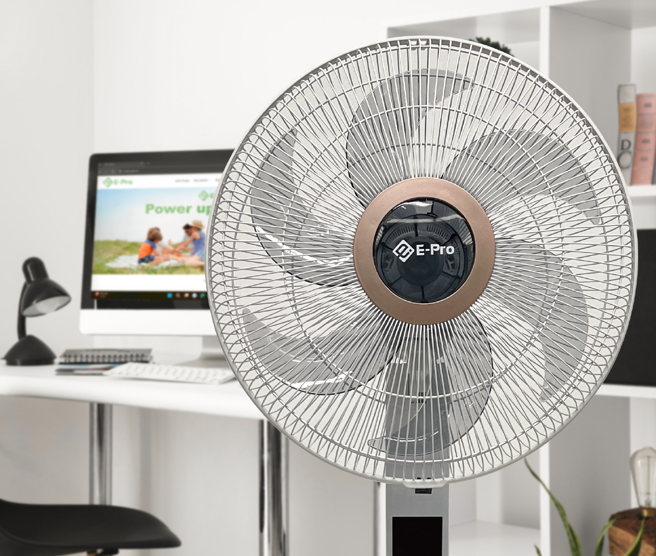 [Hàng chính hãng] Quạt đứng VEP-SF40-D6R - Hẹn giờ 9 tiếng - 3 cấp độ gió linh hoạt