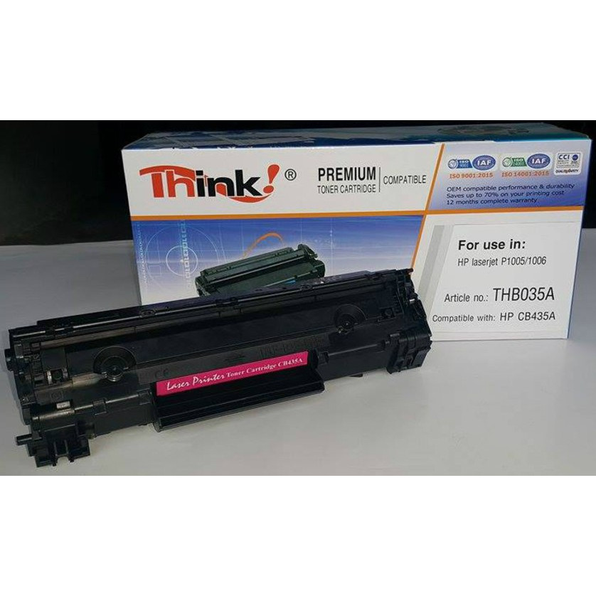 Hộp mực in vi tính Click HP 35A  - Hàng Chính Hãng