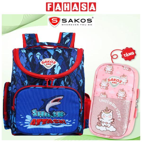 Ba Lô Trẻ Em Sakos Kid Ninos - Sakos SBO016SANG00 - Shark Attack