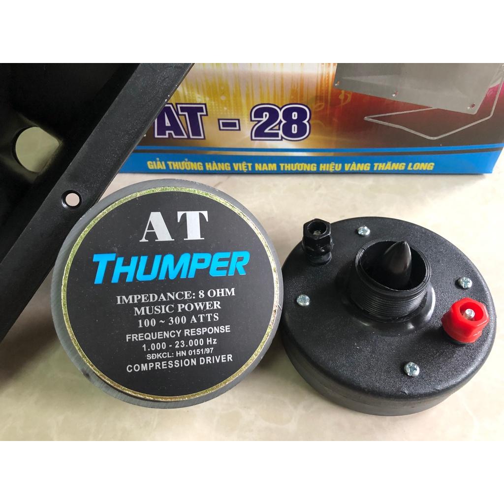 Bộ Loa Treble Rời Thumper AT-28 Họng 28x11 củ từ lớn âm thanh tuyệt hảo