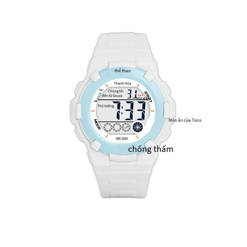 Khuyến mại Mingrui bán hàng trực tiếp dễ thương dành cho trẻ em thể thao ngoài trời đa chức năng chống thấm nước có đèn LED dạ quang đồng hồ điện tử đồng hồ học sinh