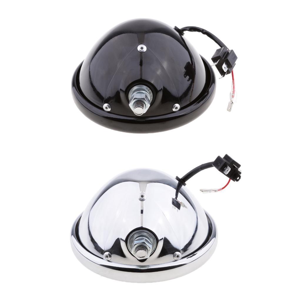 5.75 Inch Motorcycle Headlights Housing Bracket Bucket for Harley Black