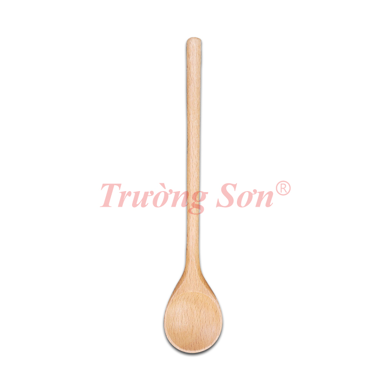 Muỗng Gỗ Cao Cấp - Muỗng Beech Tròn Nhỏ - Đồ Dùng Gỗ Nhà Bếp Chất Lượng Cao