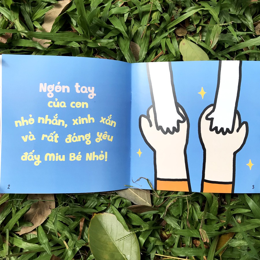 Ehon Kĩ Năng Sống - Miu Bé Nhỏ - Đừng Mút Tay Nhé! (1-6 tuổi)