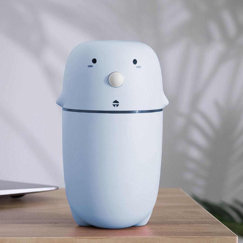 Portable 300ml Cool Mist Humidifier Essential Oil Diffuser for Home Car