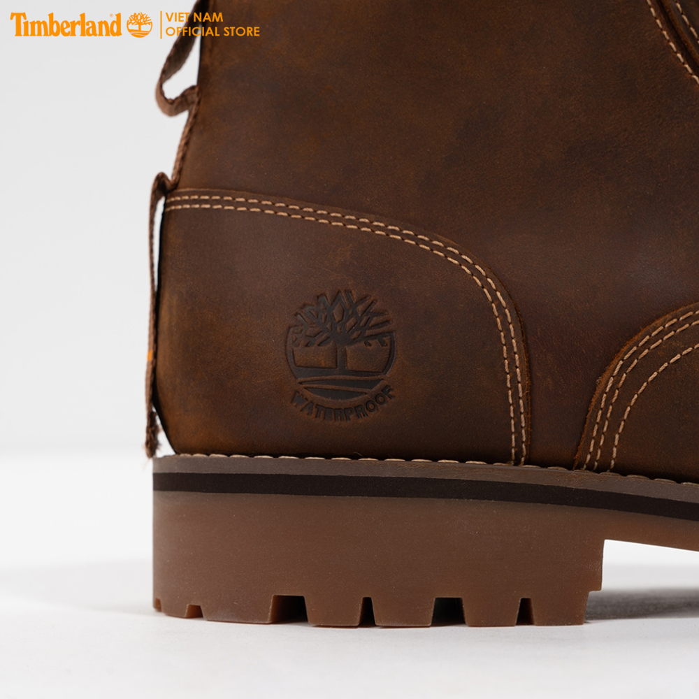 [Original] Timberland Giày Cổ Cao Nam Rugged Waterproof II 6 Inch Boot Rust Full Grain TB0A2JJB5J