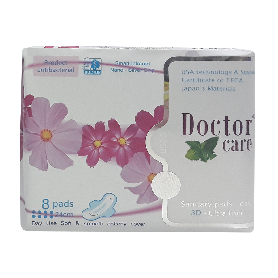 Combo 2 Băng Vệ Sinh Thảo Dược Doctor Care Ban Ngày