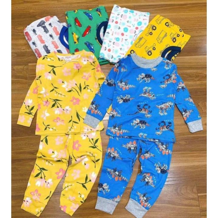 Bộ dài tay bé trai cotton bozip co dãn xuất dư mịn đẹp