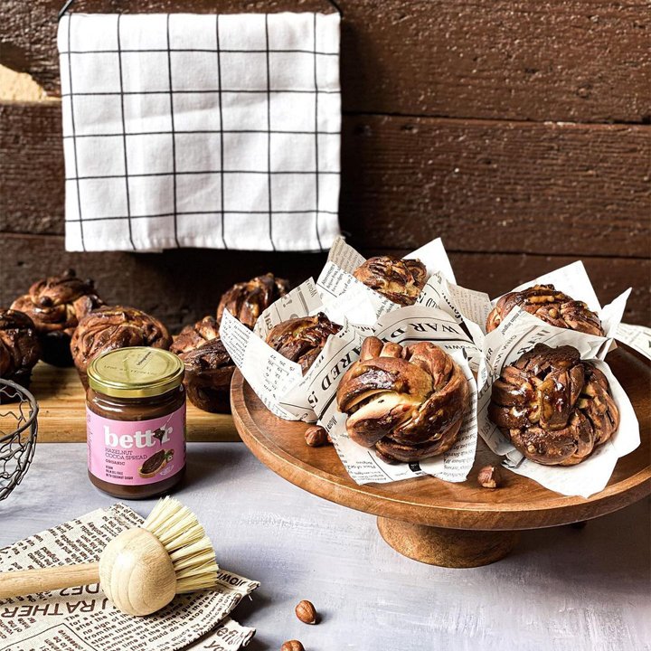 Bơ cacao hạt phỉ hữu cơ Bett'r 250g