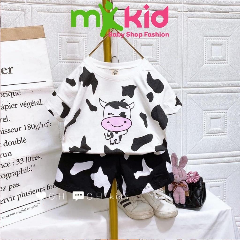 Bộ Cộc Tay Cho Bé Bộ Minky Mom Cộc Tay Chất Cotton 100% siêu mềm mịn thoáng mát