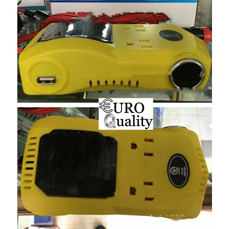 Bộ chuyển đổi nguồn điện 220v đầu cắm ô tô công suất cao 800W