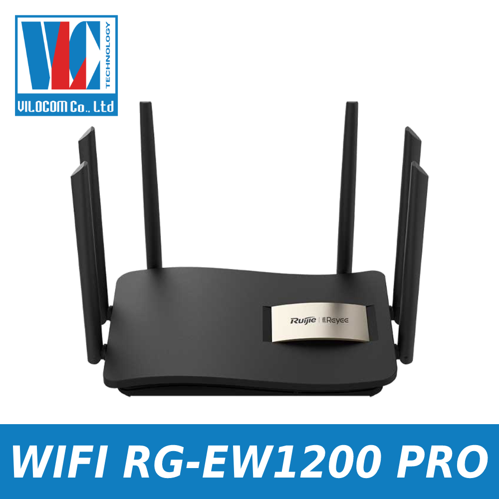 Router Wifi cho gia đình RUIJIE RG-EW1200G Pro - Hàng CHính Hãng