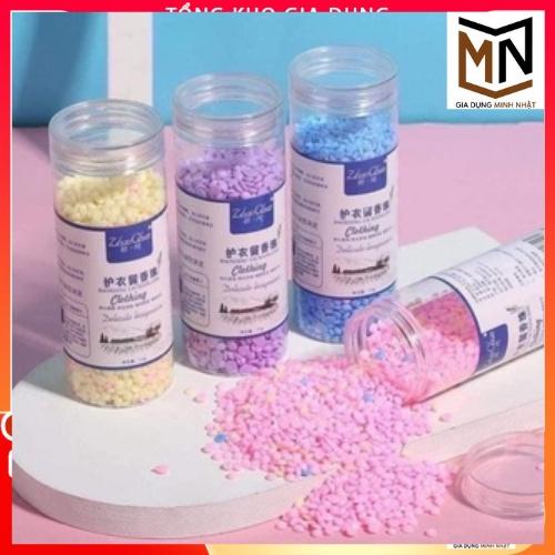 Hạt thơm giặt quần áo Hạt xả vải hương nước hoa Viên giặt quần áo 110gr chất lượng cao cấp quần áo mềm mại