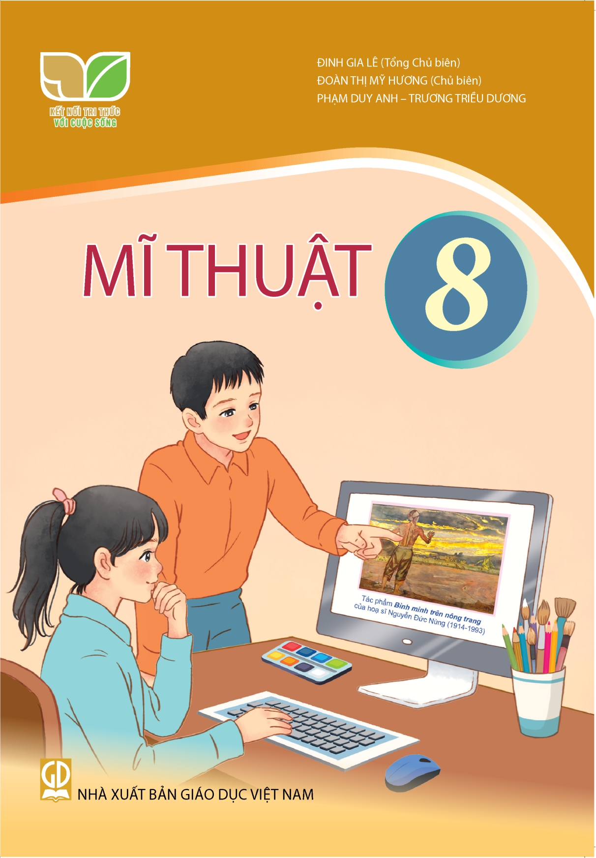Sách giáo khoa Mĩ Thuật 8- Kết Nối Tri Thức Với Cuộc Sống