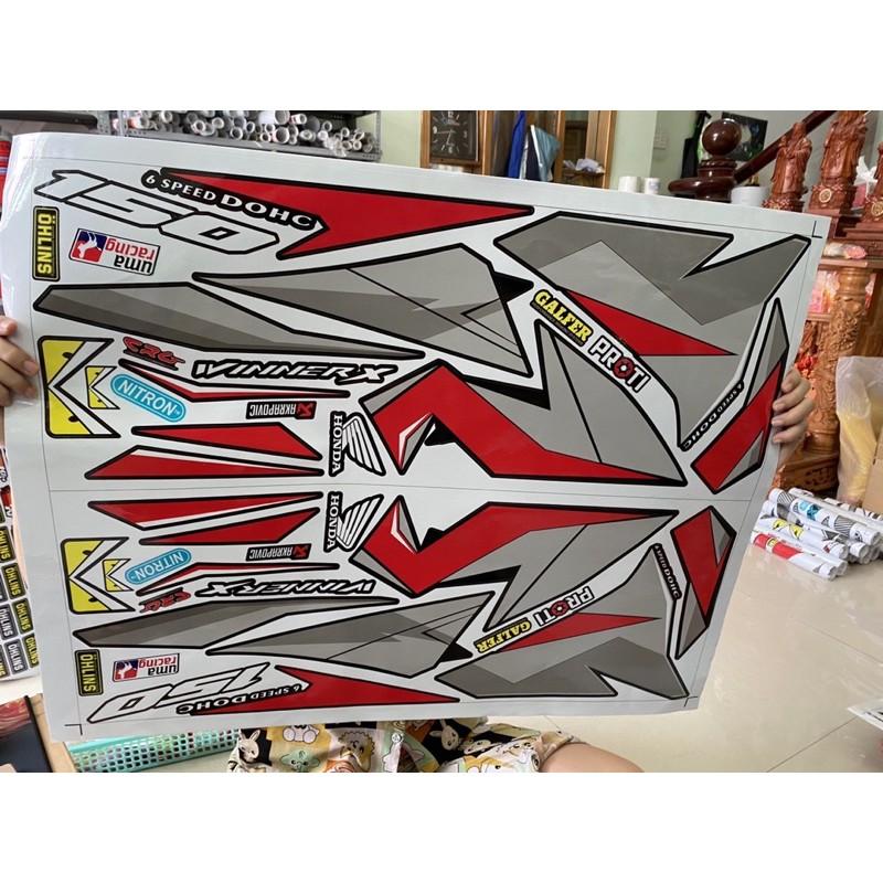 Tem rời dành cho Winner x đỏ đen