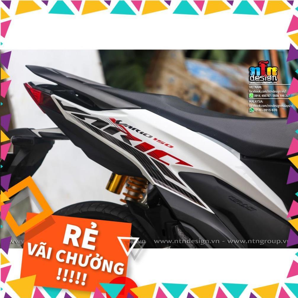 Tem Rời Vario 2018 Mẫu Đen Trắng Đỏ