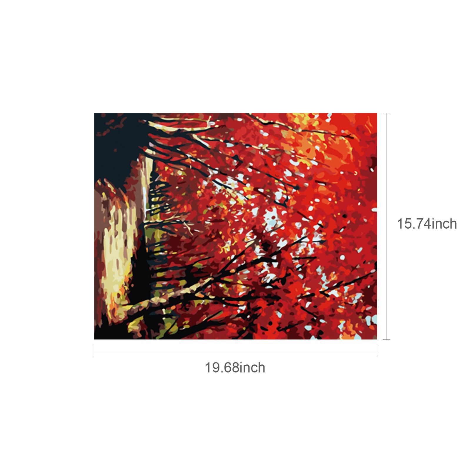 Tranh sơn dầu tự làm 16 x 20 inch trên Canvas cho người lớn, trẻ em