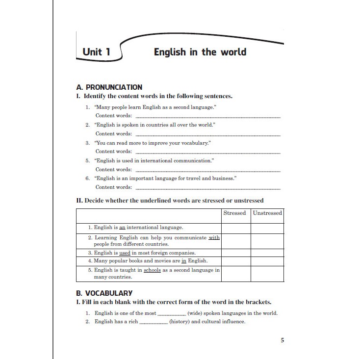 Sách - Bài tập tiếng Anh 9 – không đáp án (bám sát SGK I learn Smart World) - HA