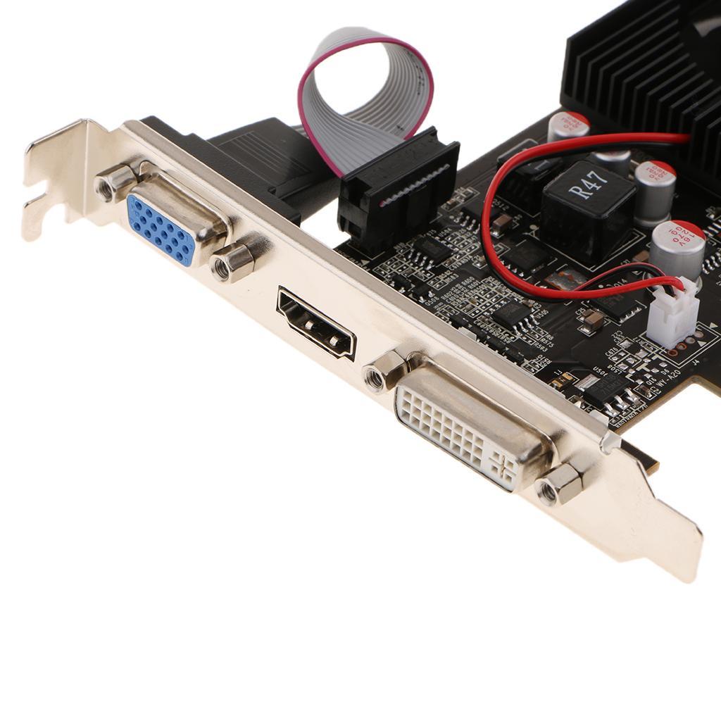 710 Office Video Graphics External Card DDR3 64Bit 2G for PC Computer