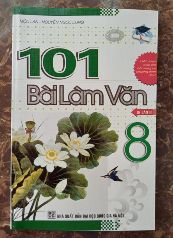 Sách - 101 bài làm văn lớp 8