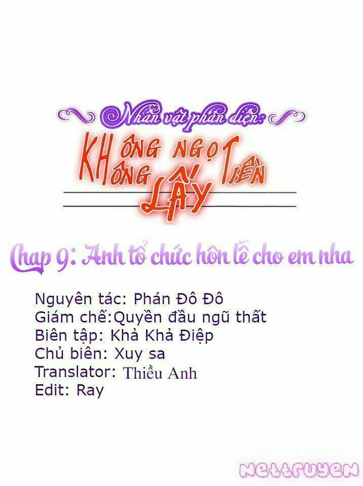 nhân vật phản diện: không ngọt không lấy tiền chapter 9.1 2