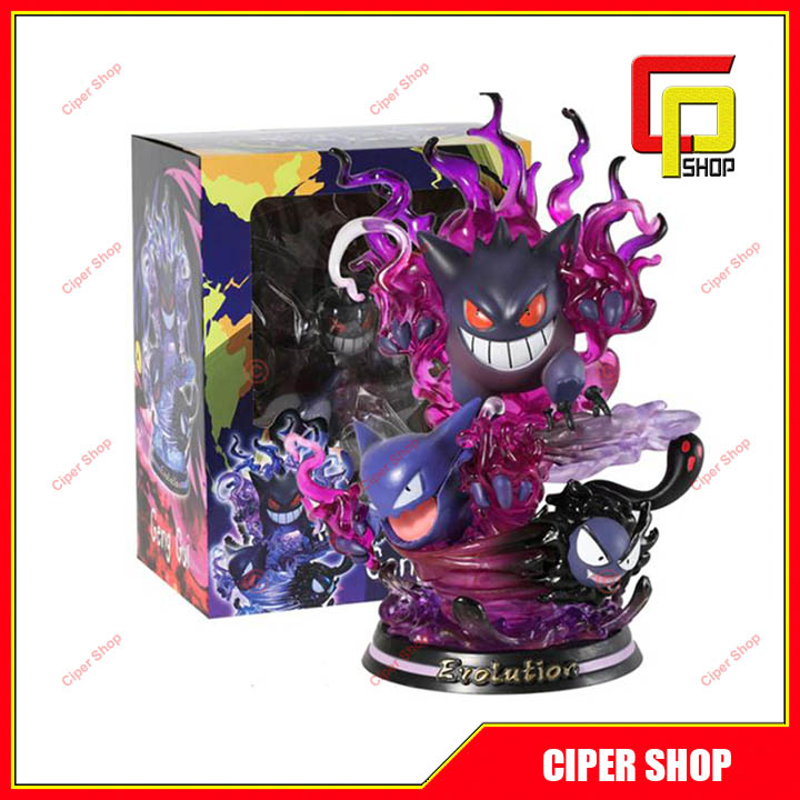 Mô hình Gengar Pokemon - Có Đèn Led - Figure Gengar Pokemon