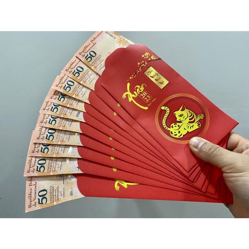 Combo 10 tờ mèo của Venezuela năm 2018 tặng kèm bao lì xì tết