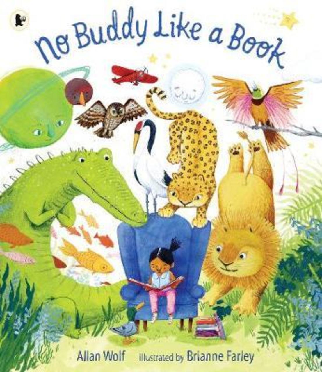Sách - No Buddy Like a Book by Allan Wolf Brianne Farley