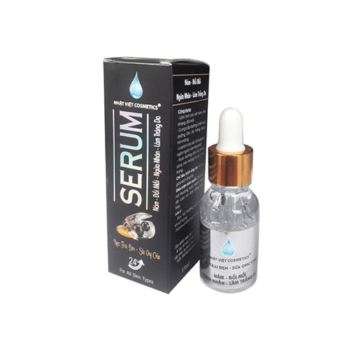 Serum Nám, Đồi Mồi, Chống Nhăn, Làm Trắng Da, Ngọc Trai Đen, Sữa Ong Chúa (15ml)