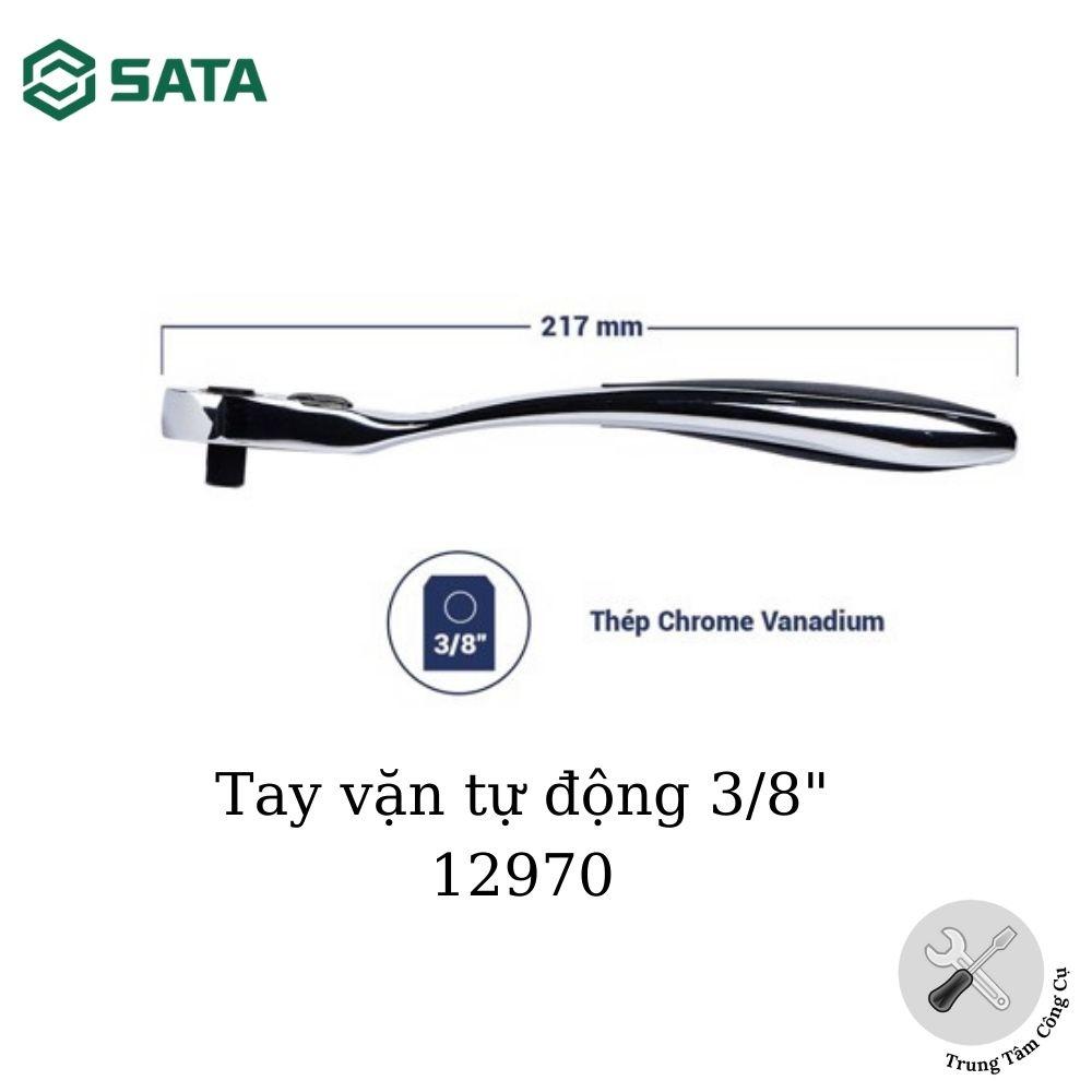 Tay vặn tự động 3/8&quot; - 12970 SATA