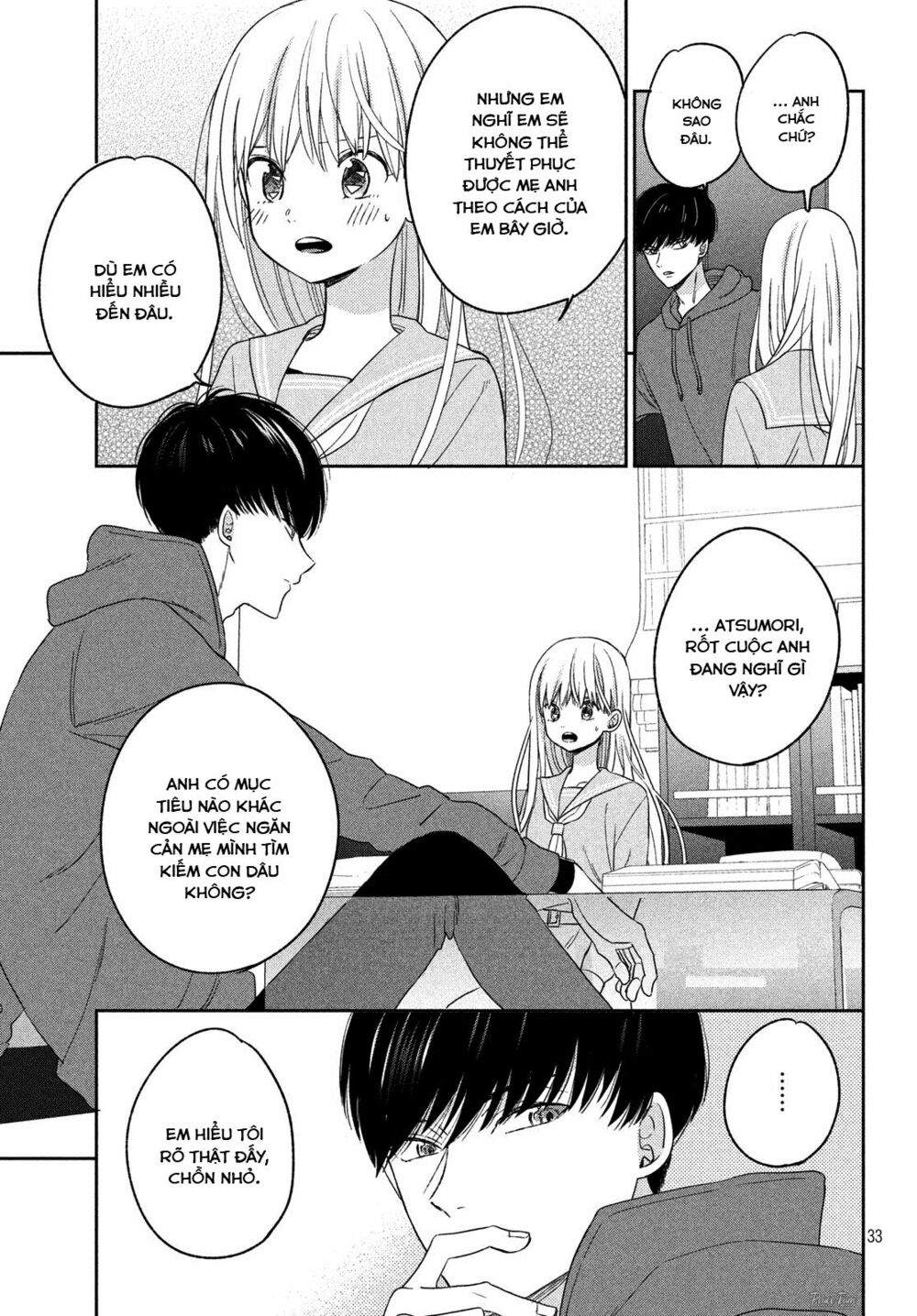 cô dâu (←chưa cưới) của atsumori-kun chapter 6 33