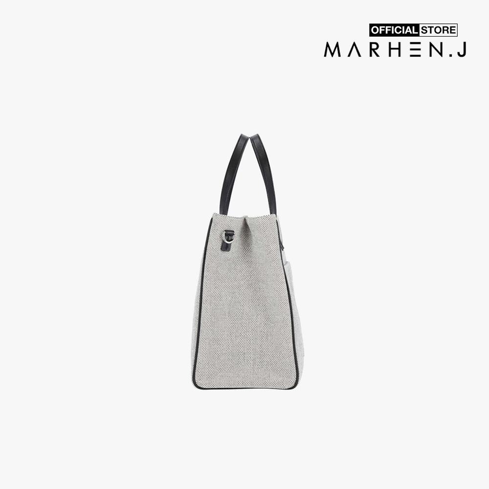 Marhen.J - Túi đeo vai nữ phom chữ nhật Moss MJ22CMOSSB-BK
