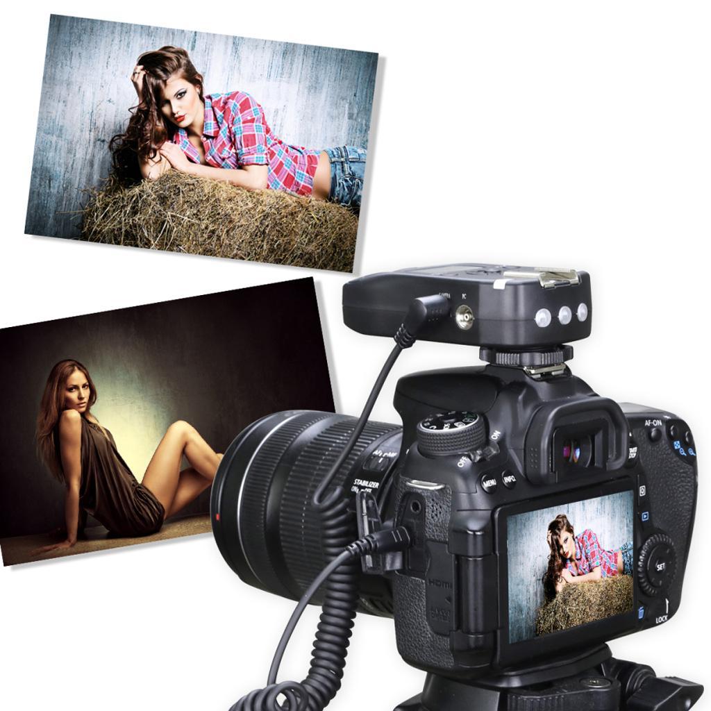 Wireless Flash Trigger for NIKON DF D3200 D3100 D3300 D3400 D5100 D5200 D5300 D5600 D7100 D7500 D850 D610 D750 D500 D5 DSLR Cameras