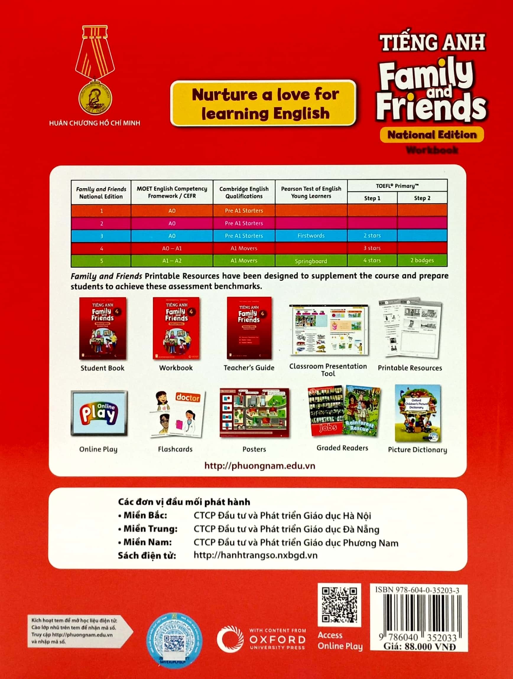 Tiếng Anh 4 Family And Friends (National Edition) - Workbook (2023)