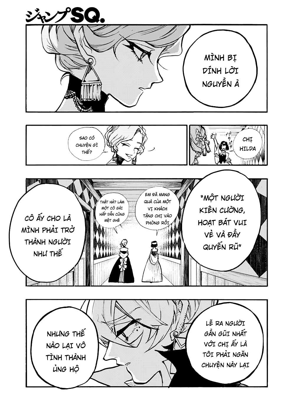 những bức họa quái dị của phù thủy chapter 16.2 3