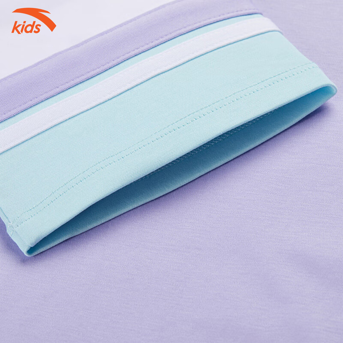 Áo phông thể thao bé gái Anta Kids dòng bóng rổ, vải cotton, thoáng khí W362328145