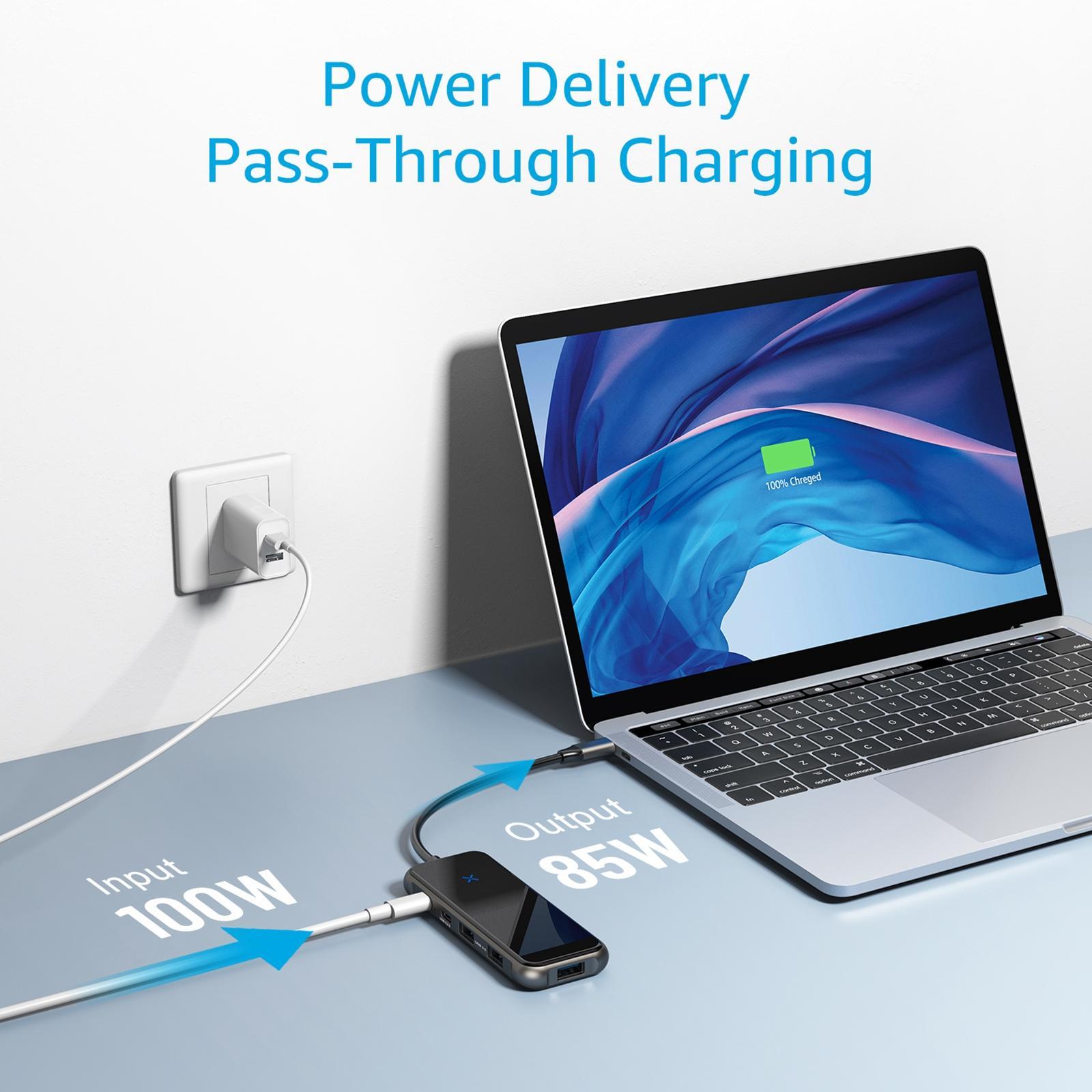 USB C Hub Docking Station USB C Multiport Adapter for Computer Mouse Laptops