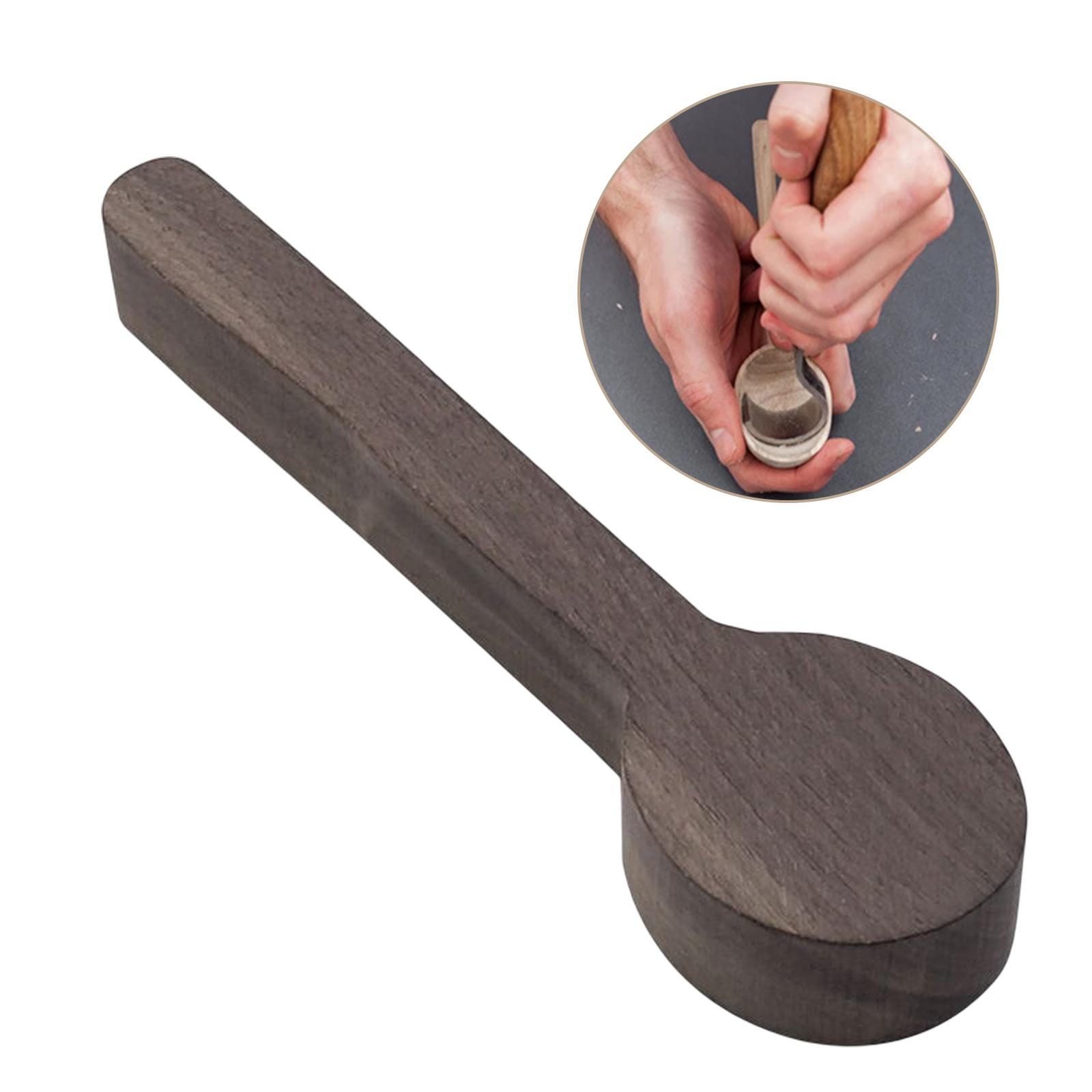 Wood Carving Spoon Blank Beech and Walnut Unfinished Wooden Spoon Block Whittling Art Supplies for Beginner