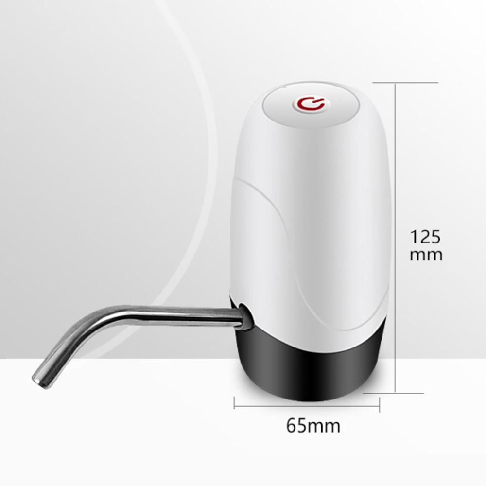 Máy bơm bình nước bằng điện bàng Thép không gỉ 304 cáp sạc đi kèm