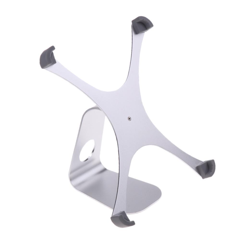 Portable Aluminum Desktop Stand Holder Table Bracket For  Silver