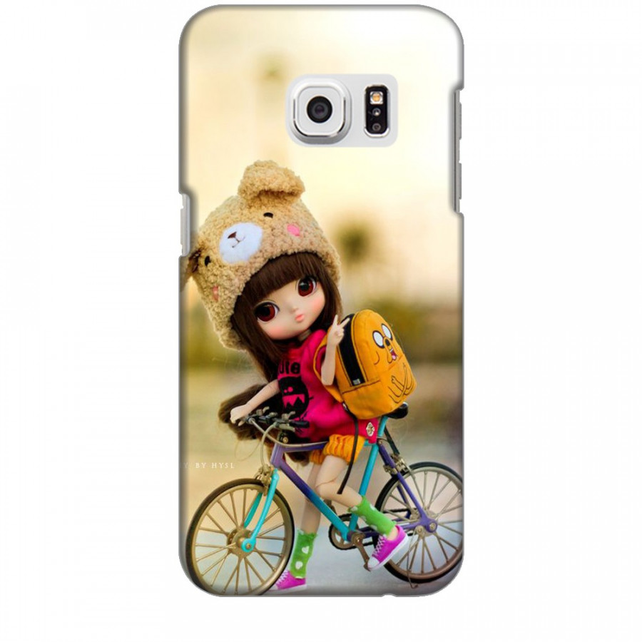 Ốp lưng dành cho điện thoại  SAMSUNG GALAXY S7 Baby anh Bicycle Mẫu 2